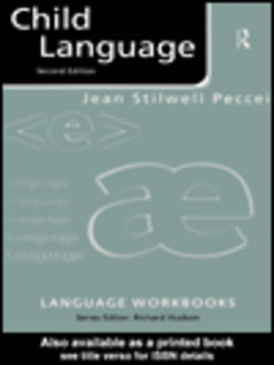 cover image of Child Language